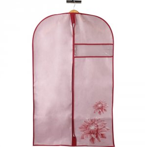 Чехол для одежды Handy Home Чехол для одежды 'Хризантема', Д1000 Ш600, розовый, бордовый, UC-79