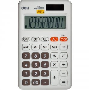Настольный компактный калькулятор DELI em120 (1552690)