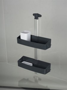 Душевая полка NAVAKO Crafty Anthracite/White (10074)