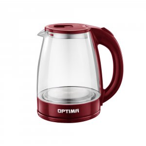 Электрический чайник Optima EK-1832G бордовый (2000544)