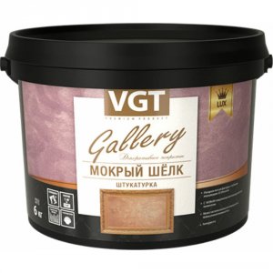 Фактурная штукатурка VGT Gallery Lux Мокрый Шелк (11607601)