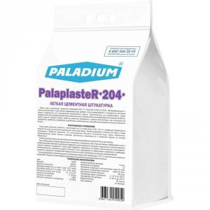 Цементная штукатурка PALADIUM PalaplasteR-204 (PL5-204)