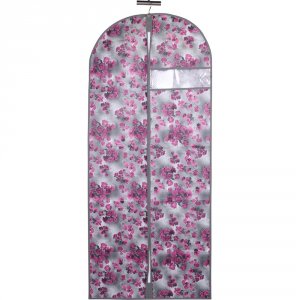 Чехол для одежды Handy Home Чехол для одежды 'Роза', Д1350 Ш600, розово-серый, UC-53