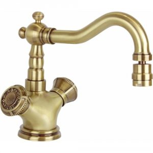Двухручкоый смеситель для биде Bronze De Luxe ROYAL (10217/1)