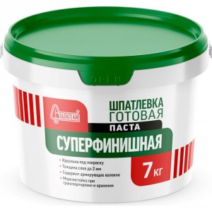 Полимерная готовая шпатлевка Старатели Суперфинишная паста (3277/3554)