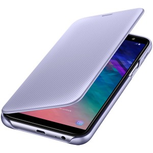 Чехол для Samsung Galaxy A6 (2018) Samsung Samsung Wallet Cover для Samsung Galaxy A6 (2018), Violet (EF-WA600CVEGRU)