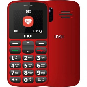 Мобильные телефоны Inoi 107B Красный (4660042752556)