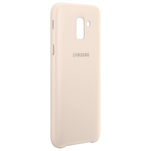 Чехол для Samsung Galaxy J6 (2018) Samsung Samsung Dual Layer Cover д/Samsung Galaxy J6 (2018), Gold (EF-PJ600CFEGRU)