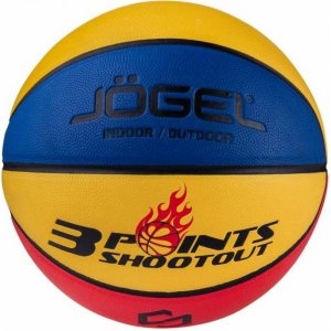 Баскетбольный мяч Jogel Мяч баскетбольный Streets 3POINTS №7 (УТ-00017476)