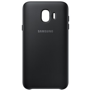 Чехол для Samsung Galaxy J4 (2018) Samsung Samsung Dual Layer Cover д/Samsung Galaxy J4 (2018),Black (EF-PJ400CBEGRU)