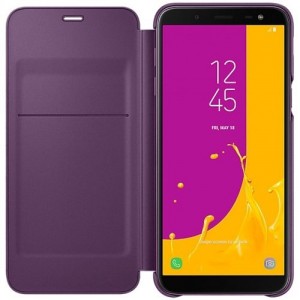 Чехол для Samsung Galaxy J6 (2018) Samsung Wallet Cover (EF-WJ600CEEGRU) Purple