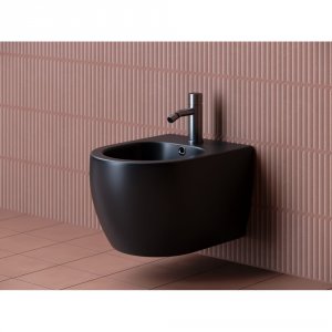 Подвесное биде Ceramica Nova Play CN3002MB подвесное Черное матовое