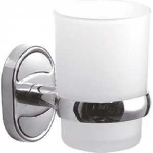 Стакан для зубных щеток Haiba HB1906-1 Хром (541561)