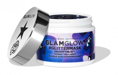 Маска GLAMGLOW My Little Pony™ #GlitterMask GravityMud™ Firming Treatment Black Glitter (Объем 50 мл) (9637)