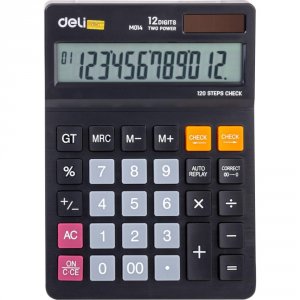 Настольный полноразмерный калькулятор DELI em01420 (1407148)