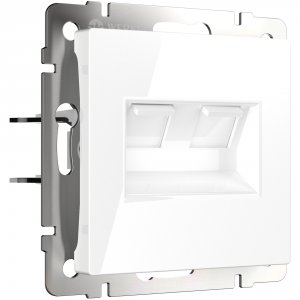 Двойная розетка Werkel Розетка двойная Ethernet RJ-45 (a051115)
