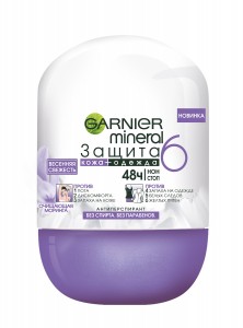 Дезодорант Garnier Mineral Deodorant Защита 6. Весенняя свежесть (Объем 50 мл) (C5917100)