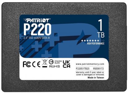 Твердотельный накопитель Patriot Memory P220S1TB25