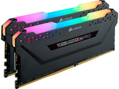 Модуль памяти Corsair Vengeance RGB PRO 16 ГБ (8 ГБ x 2 шт.) DDR4 3600 МГц CMW16GX4M2D3600C16