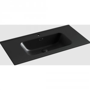 Накладной умывальник Ceramica Nova Element 91 CN7002MB Черная матовая