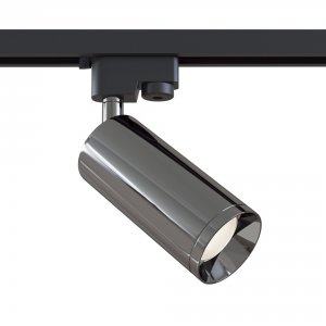 Трековый светильник Maytoni Single phase track system Focus TR004-1-GU10-GF Графит