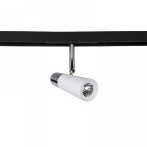 Трековый светильник Crystal Lux Space CLT 0.33 006 12W WH-CH 4000K Белый Хром