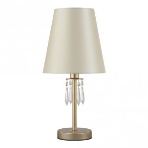 Настольная лампа Crystal Lux Renata LG1 Gold Бежевая Золото (RENATA LG1 GOLD)