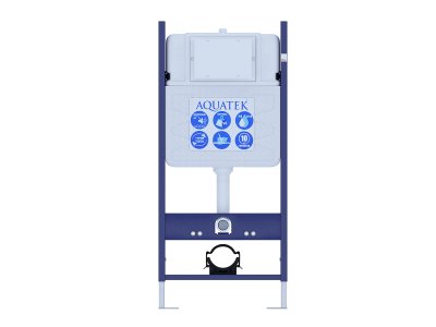 Монтажная рама для подвесного унитаза Aquatek ECO Standart 50 INS-0000014 для унитаза без клавиши смыва