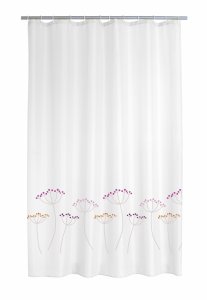 Штора для ванных комнат Ridder Flora 180х200 4111300 цветная