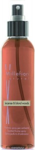 Ароматы для дома Millefiori Milano Духи-спрей для дома Incense & Blond Woods (Объем 150 мл) (7SRIW)