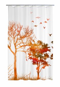 Штора для ванных комнат Ridder Jardin 180х200 4113300 цветная