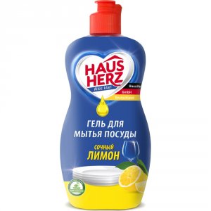 Средства для мытья посуды HAUSHERZ Средство для мытья посуды Сочный лимон (MPL179993)