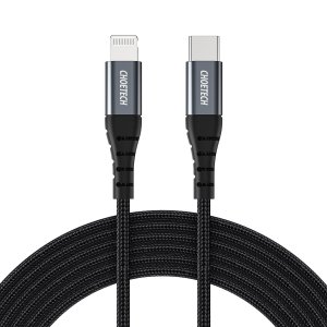 Кабель usb c - lightning Choetech IP0041-BK