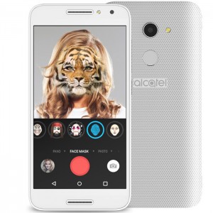Смартфон Alcatel A3 5046D 16Гб, Белый, Dual SIM, 4G LTE, 3G