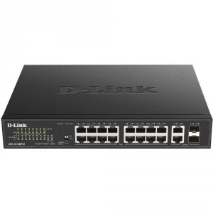 Коммутатор D-link DES-1018MPV2 (черный)