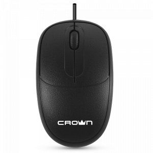 Мышь проводная Crown CMM-128 чёрный (CM000002165)