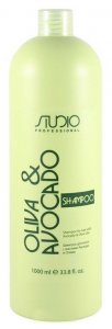 Шампунь для волос Kapous Шампунь для волос с маслами Авокадо и Оливы линии Studio Professional (MPL250167)