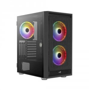 Компьютерный корпус Aerocool Graphite-G-BK-v2 [accm-pb24033.11] чёрный (ACCM-PB24033.11)