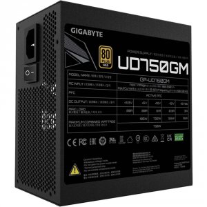 Блок питания GigaByte ATX 750W GP-UD750GM