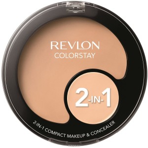 Тональная основа Revlon Colorstay™ 2-in-1 Compact Makeup & Concealer 110 (Цвет 110 Ivory variant_hex_name F7CDB6) (7213147005)