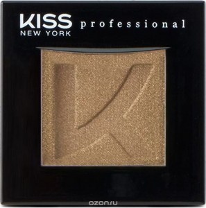 Тени для век Kiss New York Professional Single Eyeshadow 38 (Цвет 38 24K variant_hex_name AB8B6D) (KSES38)