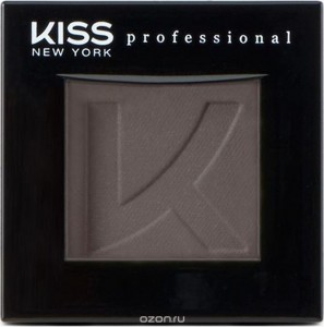 Тени для век Kiss New York Professional Single Eyeshadow 46 (Цвет 46 Poppy Seed variant_hex_name 655B59) (9520)