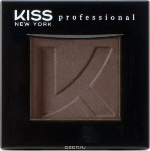 Тени для век Kiss New York Professional Single Eyeshadow 54 (Цвет 54 Old Barrel variant_hex_name 615049) (KSES54)