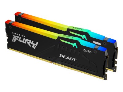 Модуль памяти Kingston KF556C40BBAK2-32 (FURY Beast RGB)