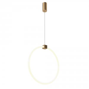 Подвесной светильник Maytoni Modern Anillo MOD315PL-L20G3K Белый Золото