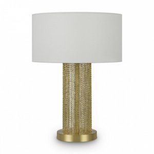 Настольная лампа Maytoni Modern Impressive MOD151TL-01G Белая Золото