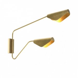 Настенный светильник Maytoni Modern Notta MOD417WL-02BS Латунь