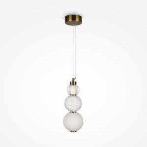 Подвесной светильник Maytoni Pendant Collar P069PL-L16G3K Прозрачный Белый Золото