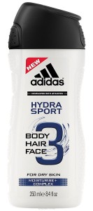 Гель для душа Adidas Hydra Sport 3-in-1 Shower Gel (Объем 250 мл) (9705)