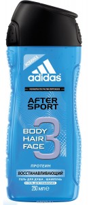 Гель для душа Adidas After Sport Shower Gel (Объем 250 мл) (9705)